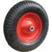 Колесо для тачки садовой W16-400/8L (16 посадка) полиуретан. Колесо для тачки садовой W16-400/8L (16 посадка) полиуретан.