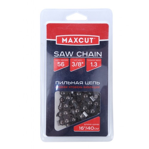 Цепь MAXCUT 91LV-56E 3/8 1.3 56 звеньев (блистер) Цепь MAXCUT 91LV-56E 3/8 1.3 56 звеньев (блистер)