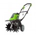 Культиватор электрический GREENWORKS GTL9526, 950W
