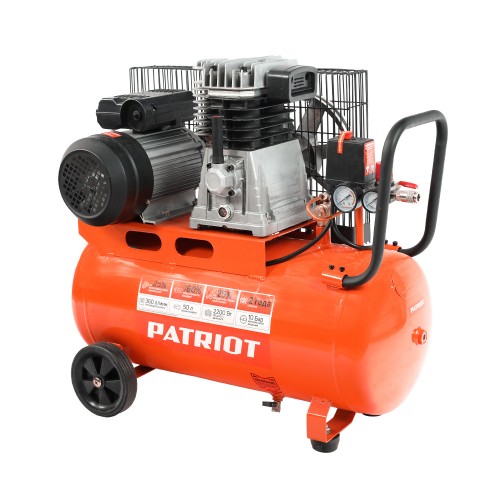 Компрессор PATRIOT ременной PTR 50-360I, 360 л/мин, 10 бар, 2200 Вт, 50 л, Компрессор PATRIOT ременной PTR 50-360I, 360 л/мин, 10 бар, 2200 Вт, 50 л,