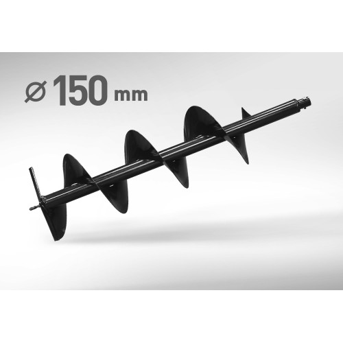 Шнек для грунта D-150/ 800/2 двухзаходной. d пос-20мм, CARVER Шнек для грунта D-150/ 800/2 двухзаходной. d пос-20мм, CARVER